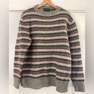 Vintage Marc Lewis 100% Shetland Wool Sweater - L